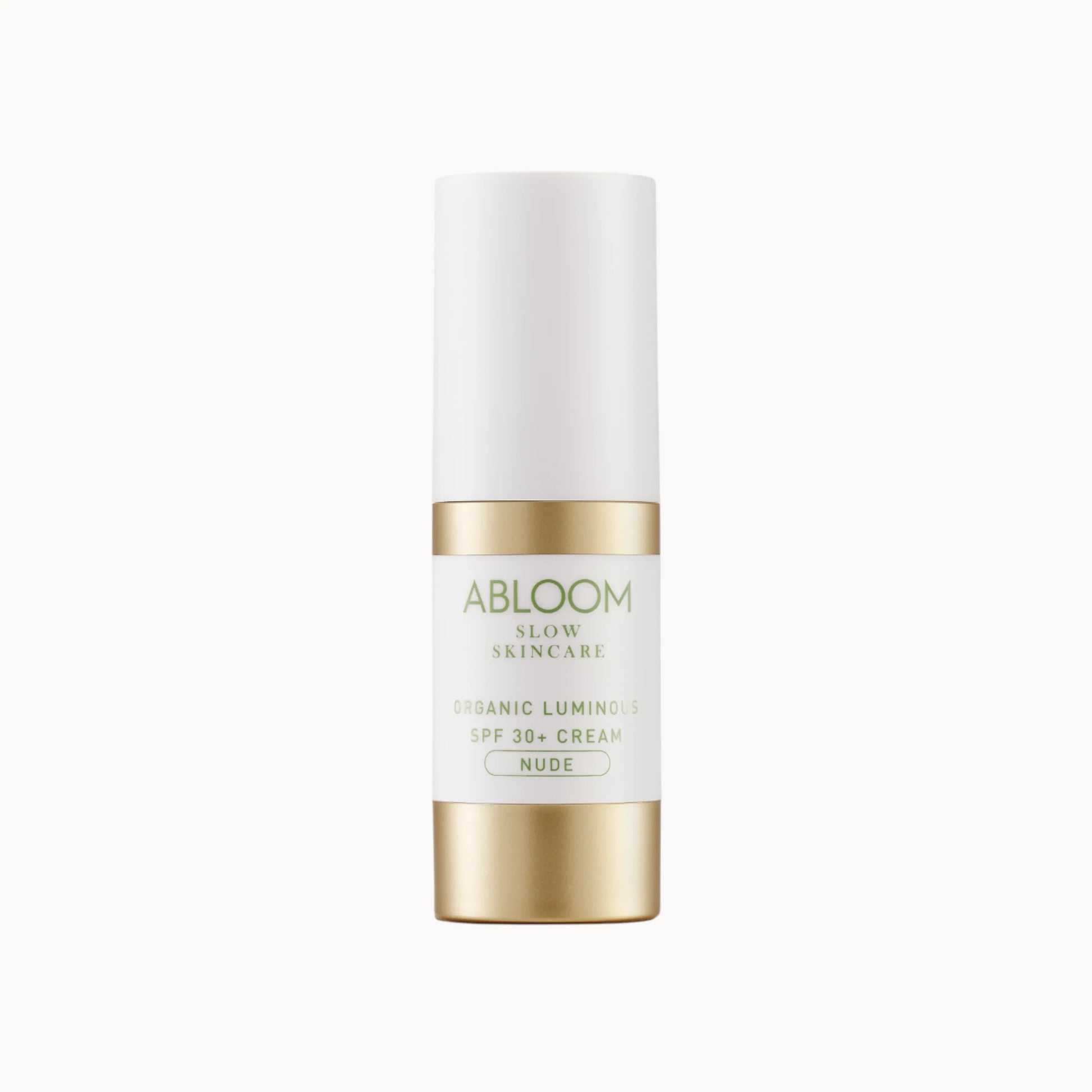 ABLOOM – BIOLOGISCHE LUMINOUS SPF 20+ CRÈME – NUDE - dehuidspecialistshop