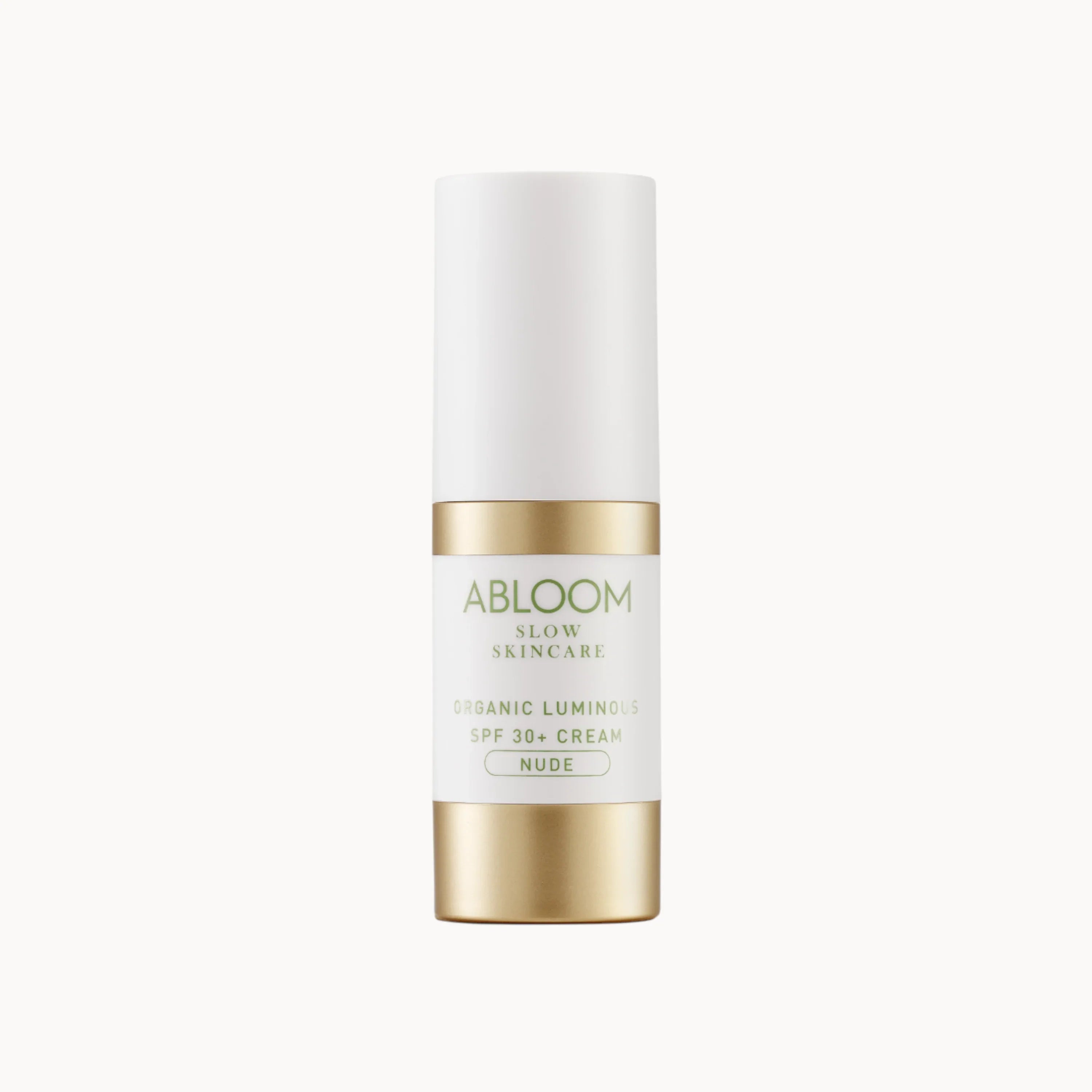 ABLOOM – BIOLOGISCHE LUMINOUS SPF 20+ CRÈME – NUDE - dehuidspecialistshop