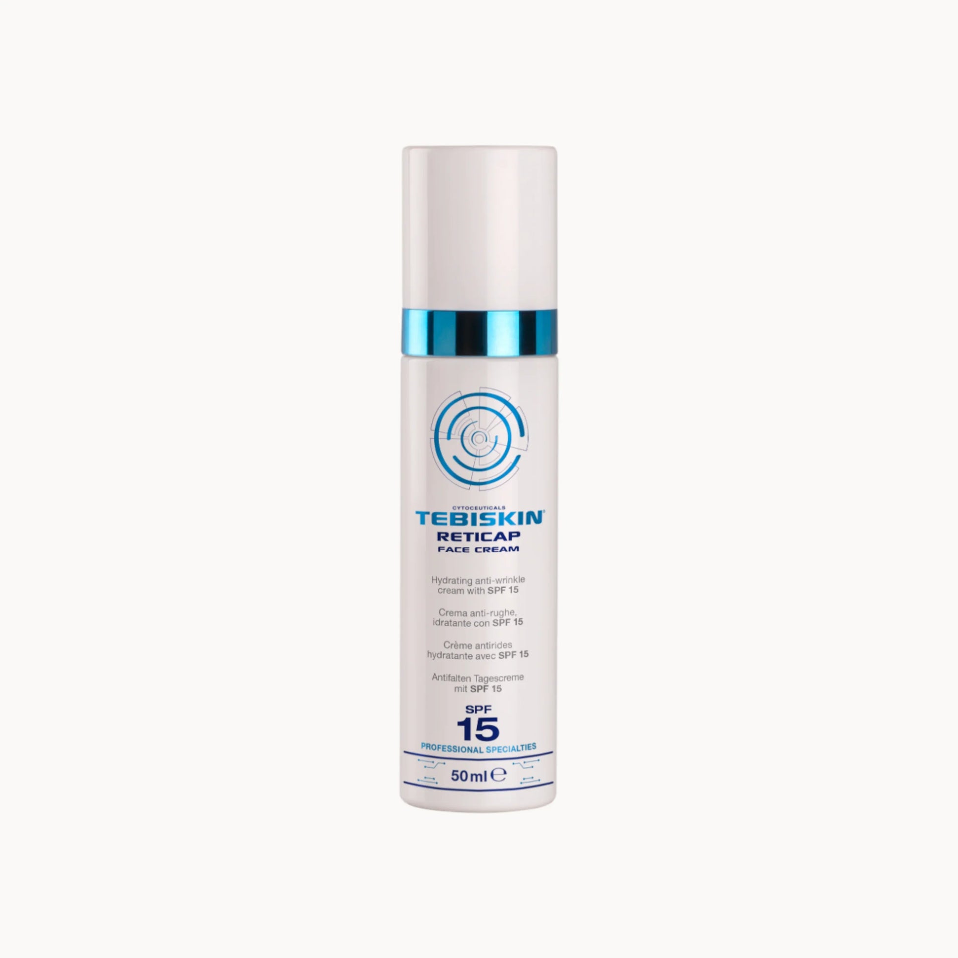 TEBISKIN - RETICAP FACE CREAM SPF 15 60ML - dehuidspecialistshop