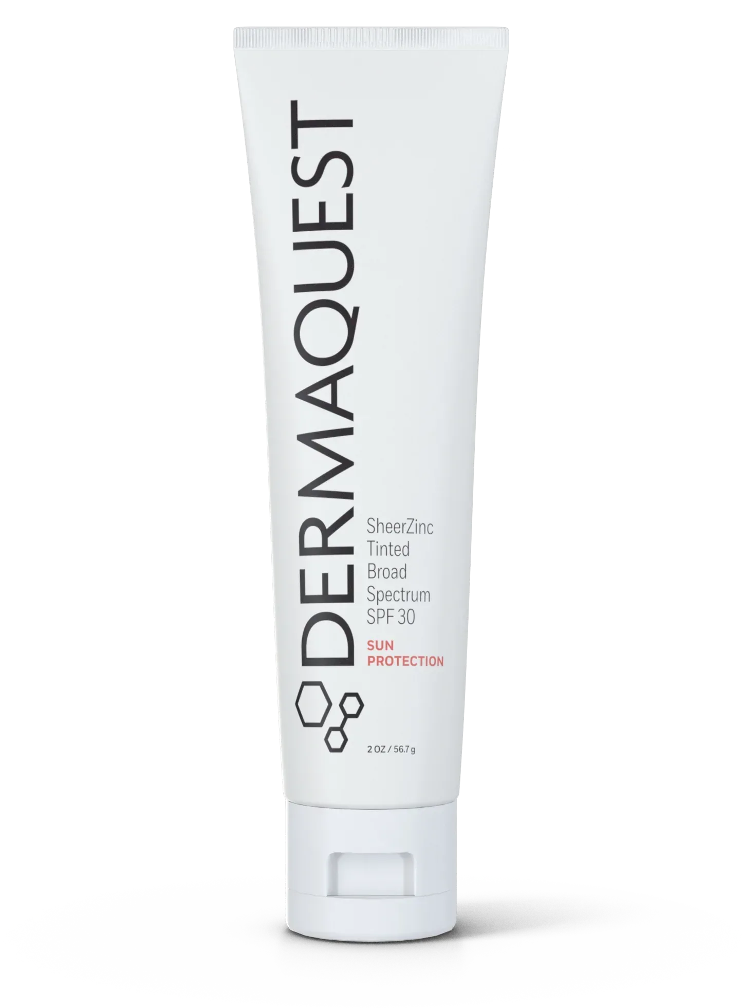 DERMAQUEST - SHEERZINC TINTED BROAD SPECTRUM SPF 30/TAN 60 ML - dehuidspecialistshop